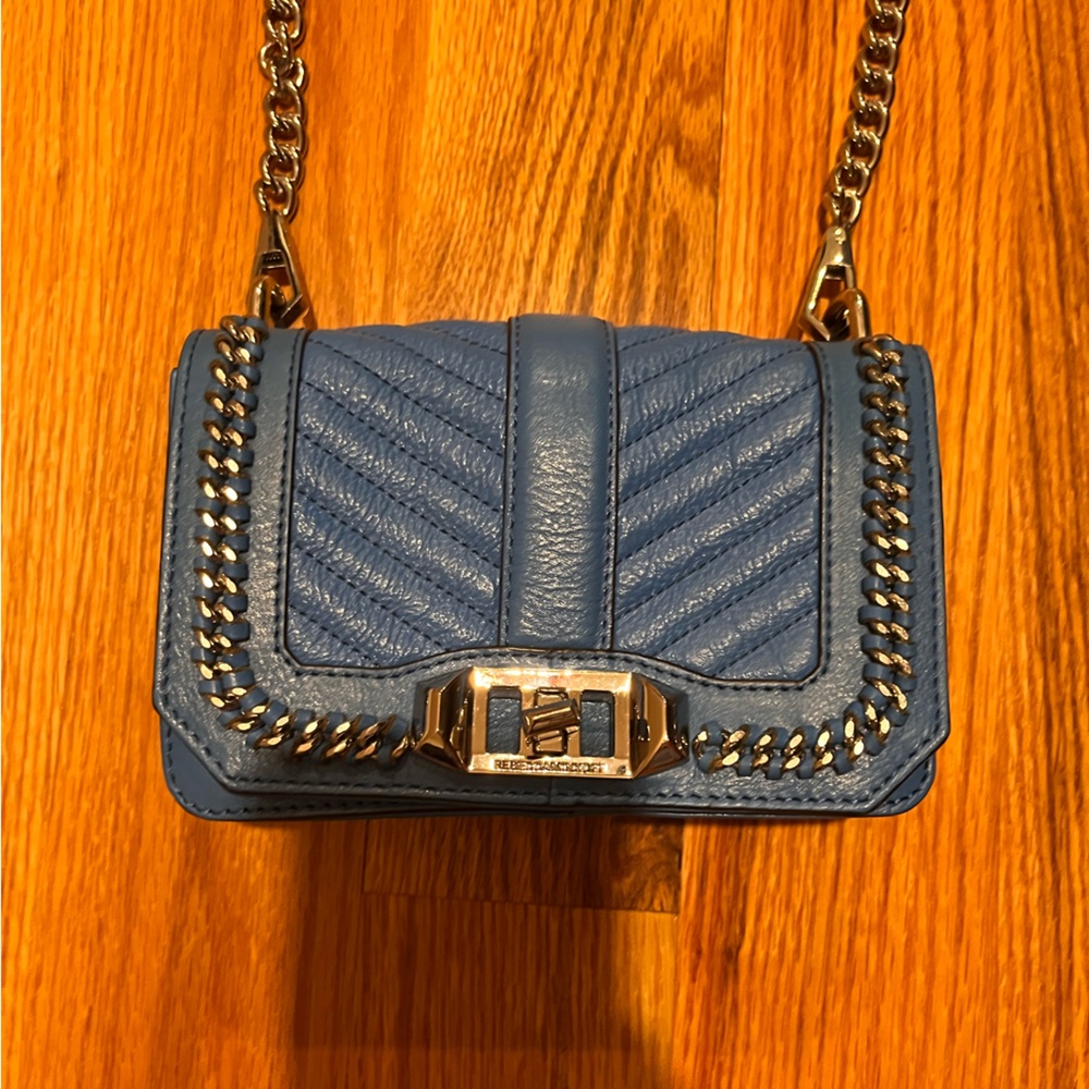 Blue Rebecca Minkoff crossbody